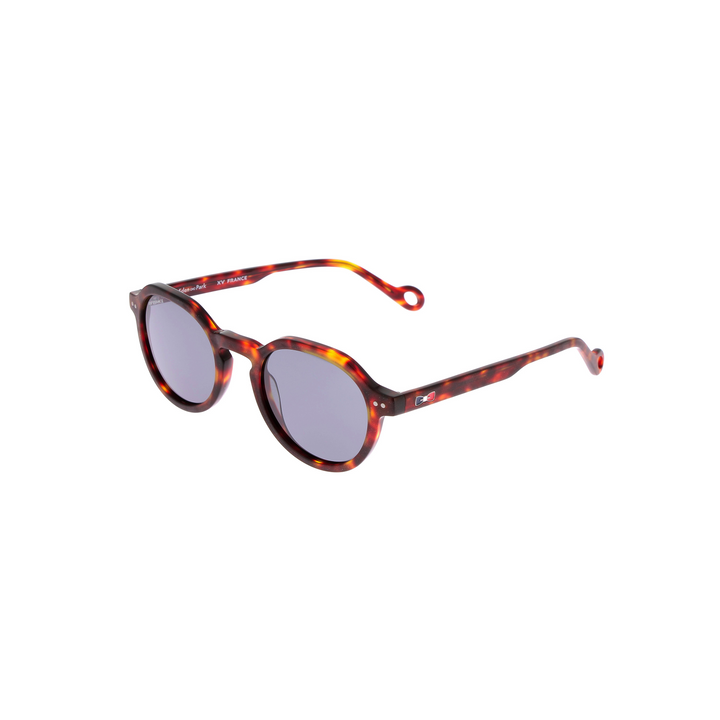 Lunettes de soleil rondes motifs écailles
