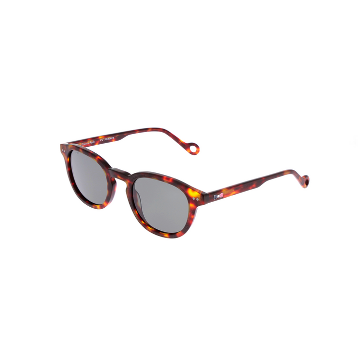 Lunettes de soleil rondes motifs écailles